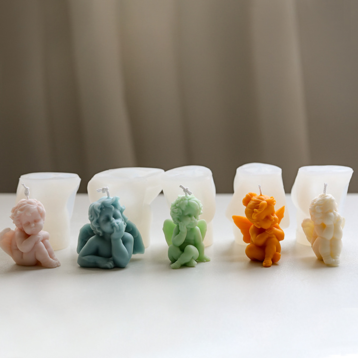 3D Lovely Angel Kids Candle Si - Candle Making For Kids recension och pris