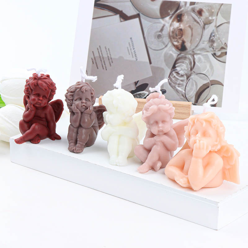 3D Lovely Angel Kids Candle Si - Candle Making For Kids recension och pris