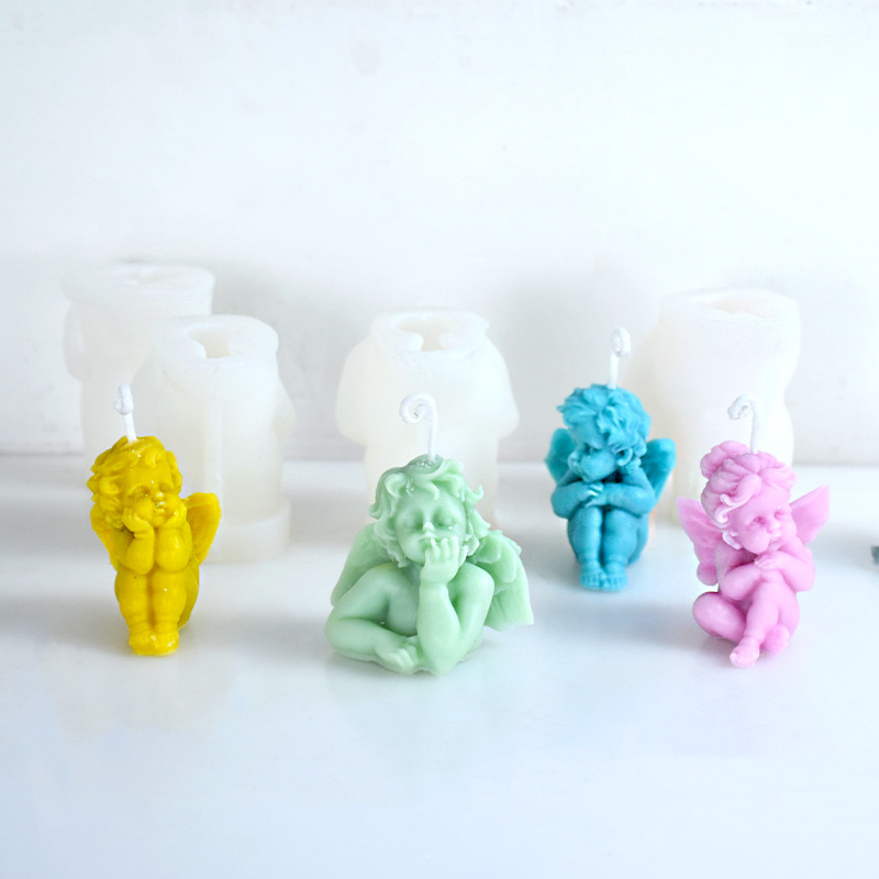 3D Lovely Angel Kids Candle Si - Candle Making For Kids recension och pris