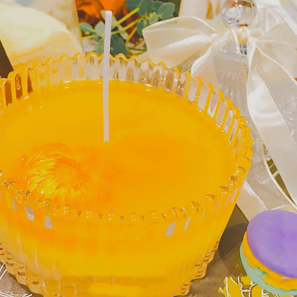 200g Yellow Clear Gel Jelly Wa - Candle Making Wicks recension och pris