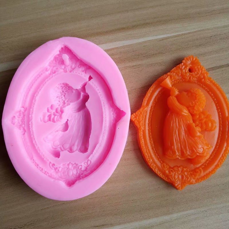 3D Angel Kids Shaped Silicone  - Candle Making For Kids recension och pris